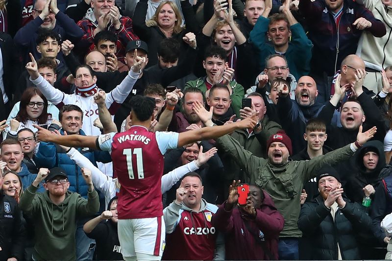Fan hâm mộ đội bóng đá Aston Villa
