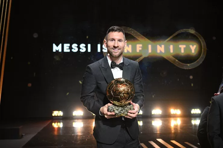 Messi đoạt quả bóng vàng 2023